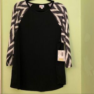NWT Lularoe Black and White Patterned Randy